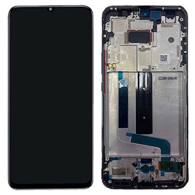 Xiaomi Mi 10 Lite 5G ekrāns (Gray / Tarnish) (ar rāmīti) (service pack) (oriģināls)