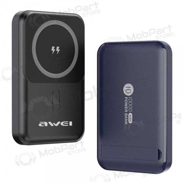 Ārējā baterija Power Bank Awei P139K 22.5W Magnetic Wireless 10000mAh melna