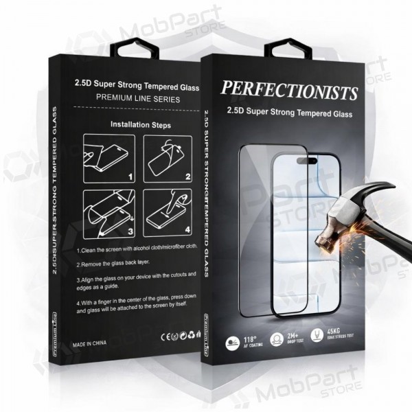 Apple iPhone 15, 16 aizsargstikls - Perfectionists 2.5D Super Strong