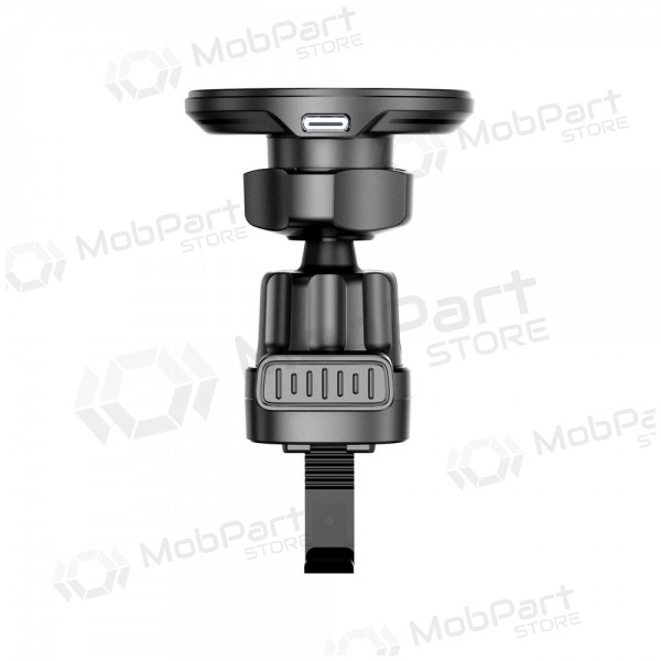 Automobilinis laikiklis-lādētājs Joyroom JR-ZS412 Qi2 MagSafe 15W melns