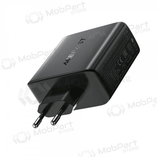 Tālruņa lādētājs Acefast A94 100 W GaN 3x USB-C + USB-A melns