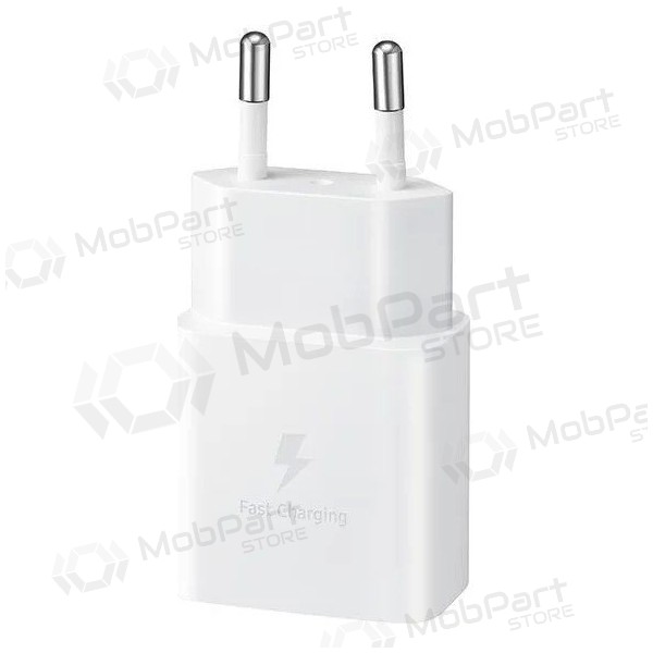 Lādētājs oriģināls Samsung EP-T1510NWEGEU 15W iepakojumā balts