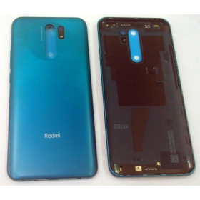 Xiaomi Redmi 9 aizmugurējais baterijas vāciņš zaļš (Ocean Green)