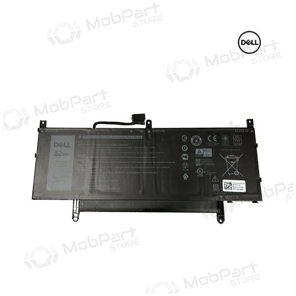DELL N7HT0, 52Wh, 6500mAh klēpjdatoru akumulators - PREMIUM DELL N7HT0, 52Wh, 6500mAh klēpjdatoru akumulators - PREMIUM