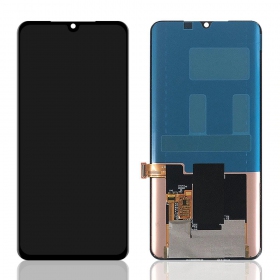 Xiaomi Mi Note 10 / Mi Note 10 Pro / Mi Note 10 Lite ekrāns (melns) (OLED) - Premium