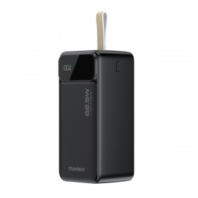 Ārējā baterija Power Bank Choetech B732 22.5W 50000mAh melna