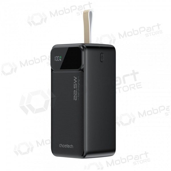 Ārējā baterija Power Bank Choetech B732 22.5W 50000mAh melna