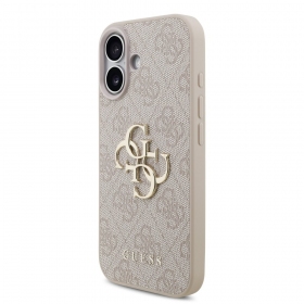 Apple iPhone 17 maciņš - Guess PU 4G Metal Logo