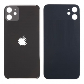 Apple iPhone 11 aizmugurējais baterijas vāciņš (melns) (bigger hole for camera)