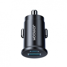 Auto lādētājs Joyroom JR-CCN16 USB-A/USB-C 15W melns