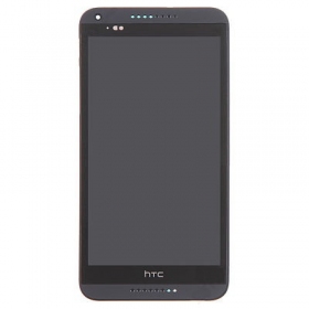 HTC Desire 816 ekrāns (melns) (ar rāmīti) (service pack) (oriģināls)