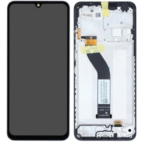 Xiaomi Redmi 14C 4G, Poco C75 ekrāns (melns) (ar rāmīti) (Premium)