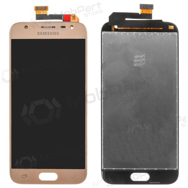 Samsung J330F Galaxy J3 (2017) ekrāns (zelta)