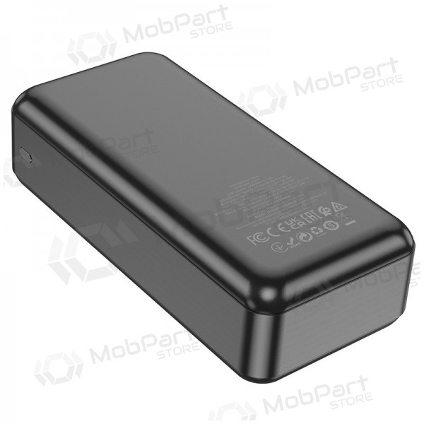 Ārējā baterija Power Bank Hoco J101B PD 20W+Quick Charge 3.0 22.5W 30000mAh melns