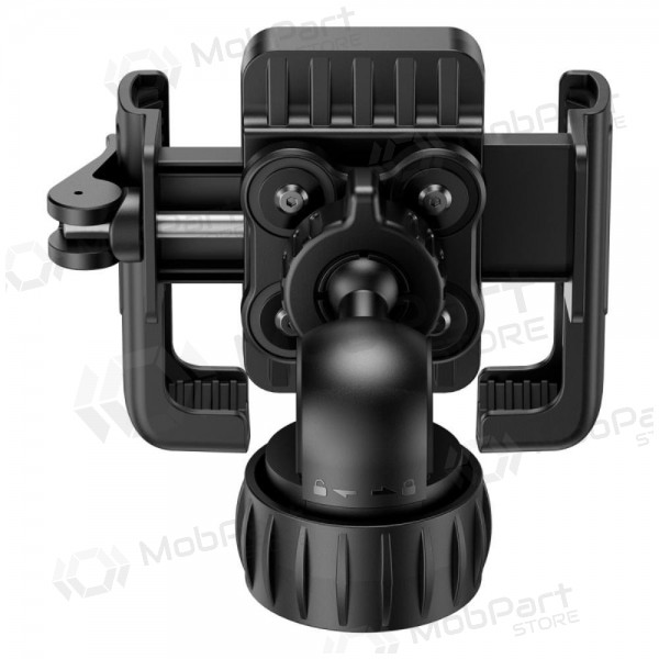Telefono laikiklis dviračiui Baseus GoTrip Series Bike Phone Mount Cluster melns C40572301111-00