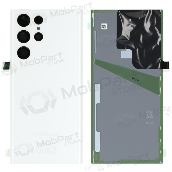 Samsung Galaxy S22 Ultra aizmugurējais vāciņš (balts) (oriģināls)