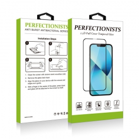 LCD apsauginis stikliukas 2.5D Perfectionists Apple iPhone 16e melns