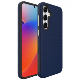 Maciņš / vāciņš Perfectionists Triangle Case Samsung A556 A55 5G tumši zils