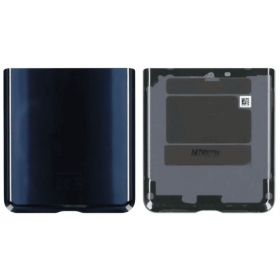 Samsung Galaxy Z Flip aizmugurējais augšējais vāks (melns) - oriģināls