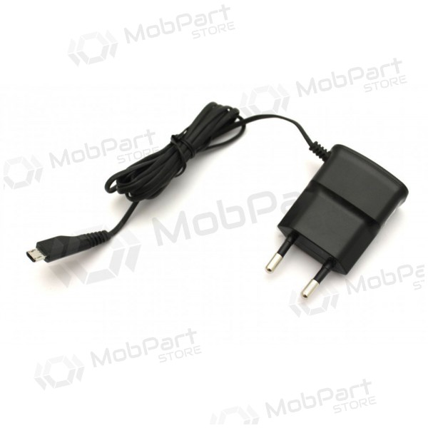 Samsung i9100 Galaxy S2 / i9300 Galaxy S3 (EP-TA60EBE / ETA0U10EBE) lādētājs (0.7A) (melns)