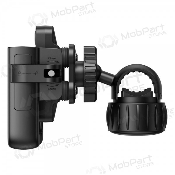 Telefono laikiklis dviračiui Baseus GoTrip Series Bike Phone Mount Cluster melns C40572301111-00