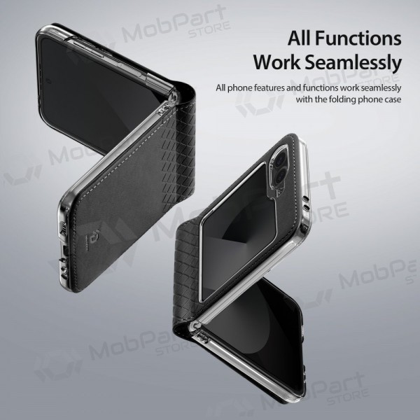 Maciņš / vāciņš Dux Ducis Bril Samsung F751 Z Flip7 melns