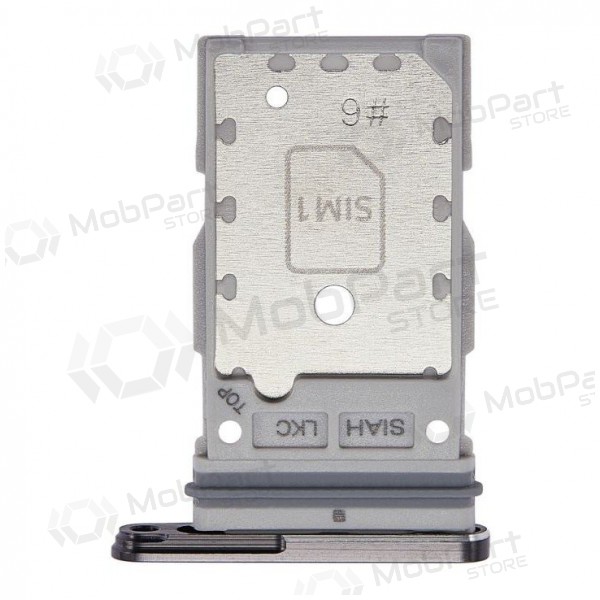 Samsung S918 Galaxy S23 Ultra Dual SIM kartes turētājs (melns) (service pack) (oriģināls)