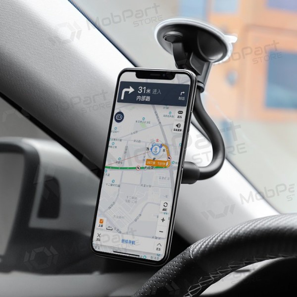 Automobilinis Universāls telefono laikiklis Borofone BH18, lanksti kojelė,magnetinis