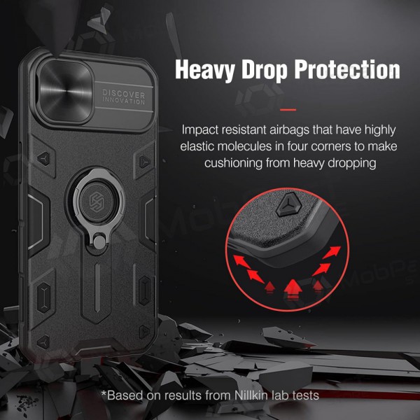 Apple iPhone 14 Pro maciņš / vāciņš „Nillkin Armor Pro“ (melns) Apple iPhone 14 Pro maciņš / vāciņš „Nillkin Armor Pro“ (melns)
