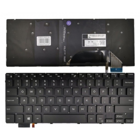 DELL Inspiron: 15 7558, 7568, XPS 15 9550, 9560 klaviatūra with lighting