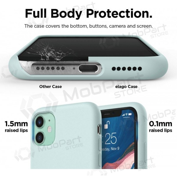 Samsung Galaxy A27 maciņš - Liquid Silicone - 1.5mm piparmētru