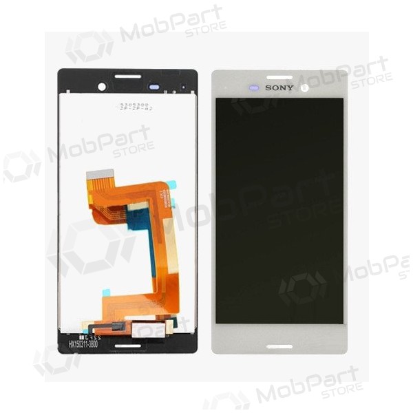 Sony Xperia M4 Aqua E2303 / Xperia M4 Aqua E2306 / M4 Aqua E2312 ekrāns (balts) - Premium Sony Xperia M4 Aqua E2303 / Xperia M4 Aqua E2306 / M4 Aqua E2312 ekrāns (balts) - Premium