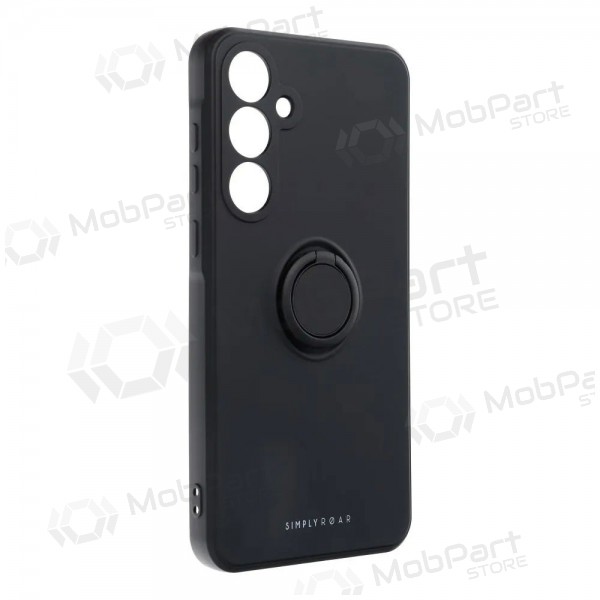 Samsung Galaxy A35 maciņš - ROAR Amber Case (melns)