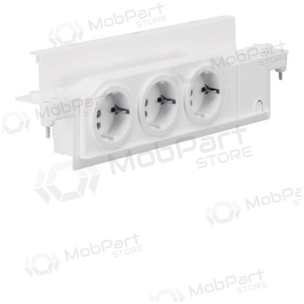 Kištukinis lizdas Hager VZ00UP (3 v., pasukamas, paredzēts VOLTA skydams)