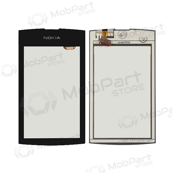 Nokia Asha 305 / Asha 306 skārienjūtīgais ekrāns / panelis