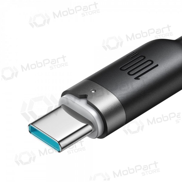 USB-C kabelis Joyroom S-A63 USB-C uz USB-C 1.2 m 100 W melns