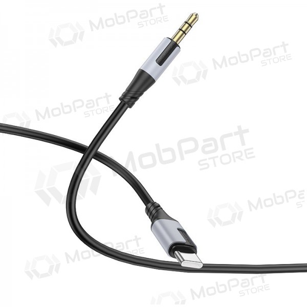 Audio kabelis Borofone BL19 USB-C to 3,5mm melns
