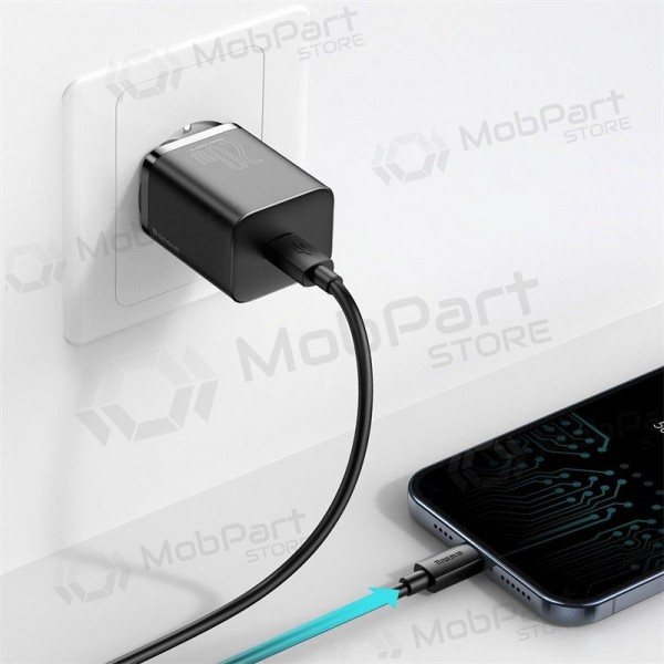 Lādētājs buitinis Baseus Super Si 20W melns CCSUP-B01