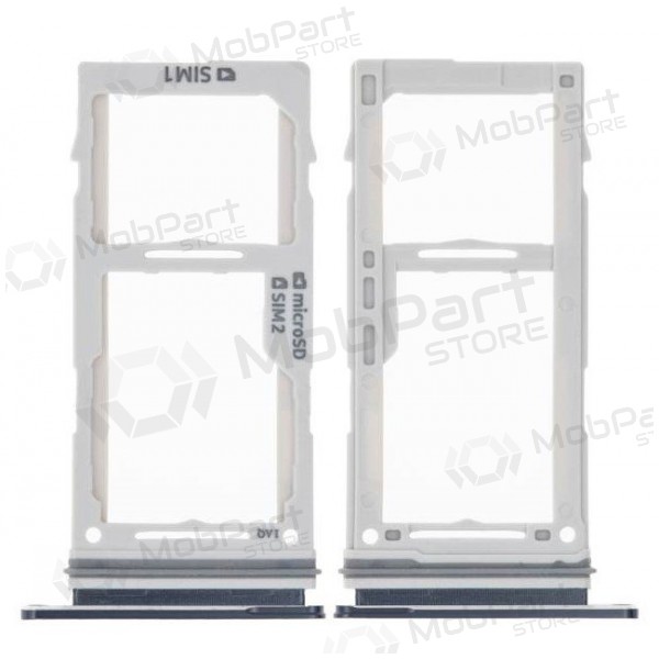 Samsung Galaxy S10e / S10 / S10 Plus DUAL SIM kartes turētājs (melns)