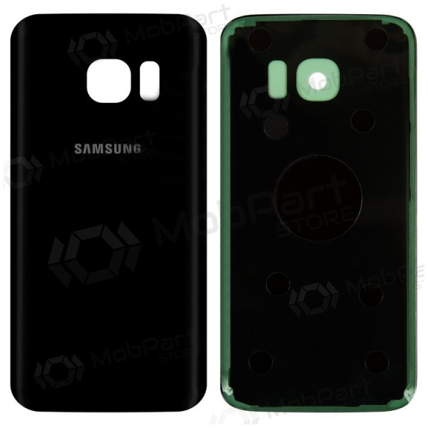 Samsung G930F Galaxy S7 aizmugurējais baterijas vāciņš (melns)