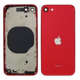 Apple iPhone SE 2020 aizmugurējais baterijas vāciņš (sarkans) full