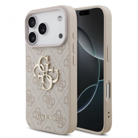 Apple iPhone 17 Pro maciņš - Guess PU 4G Metal Logo