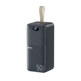 Ārējā baterija Power Bank Remax RPP-117 22.5W 50000mAh melna