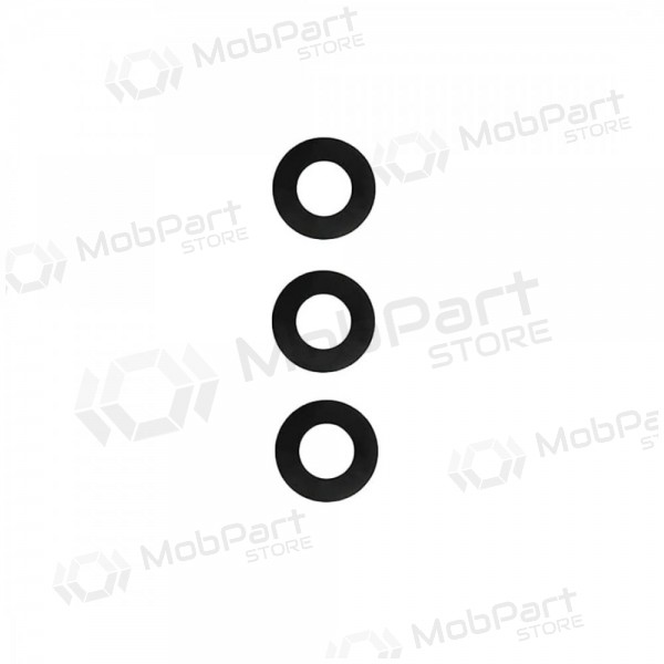 Samsung A155 A15 4G/A156 A15 5G kameras stikliņš Black (only lens 3pcs) ORG