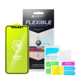 Apple iPhone 14 Pro Max aizsargstikls "Bestsuit Flexible Hybrid Glass 5D"