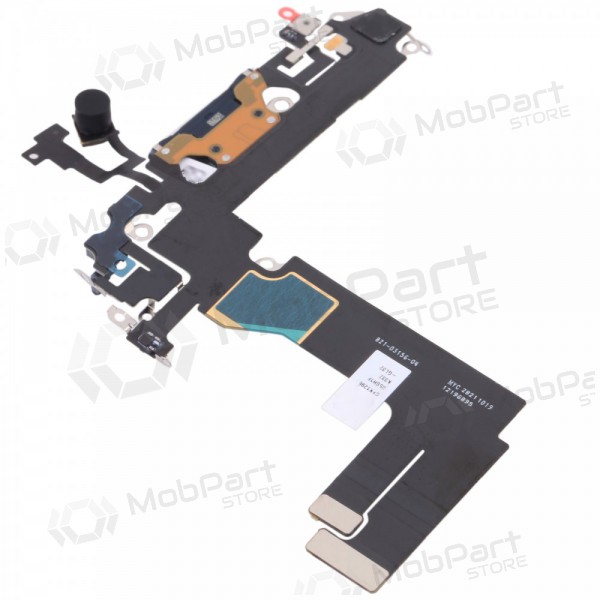 Apple iPhone 13 mini uzlādes porta un mikrofona savienotājs (melns)