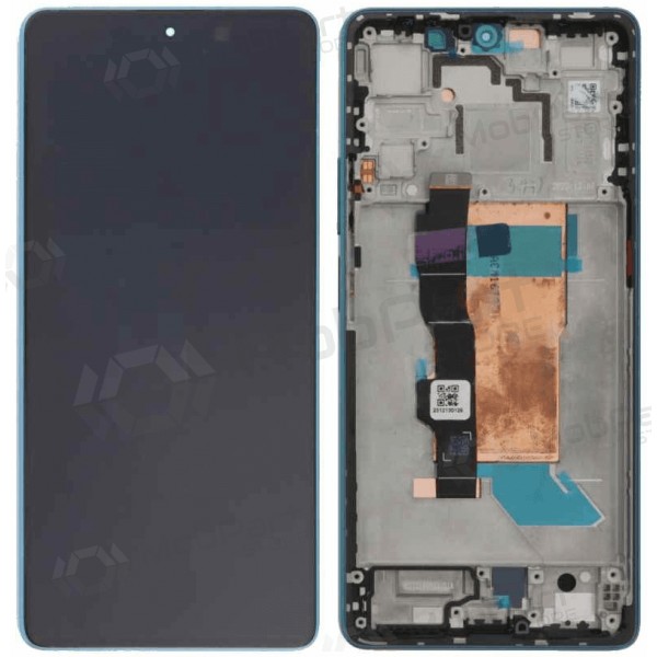 Xiaomi Poco F5 5G ekrāns (zils) (ar rāmīti) (oriģināls)