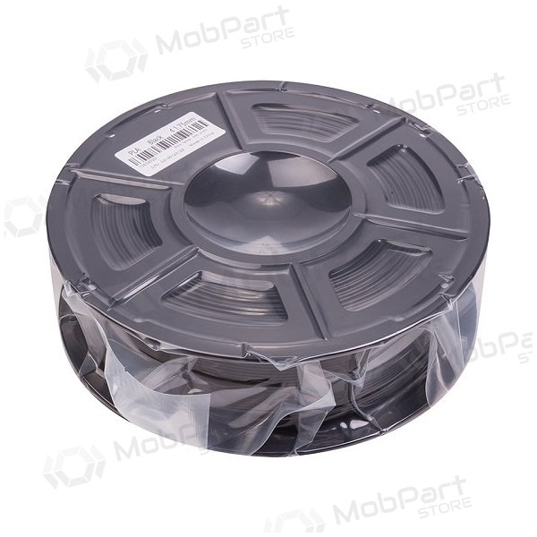 3D spausdinimo plastikas PLA, 1.75mm, 1kg, melns
