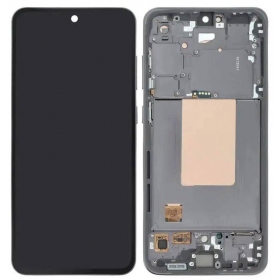 Samsung Galaxy S24 FE ekrāns (grafīts) (ar rāmi) (Premium)