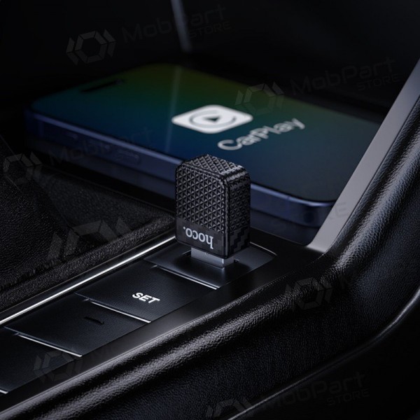 Bezvadu CarPlay adapteris Hoco HU3 melns
